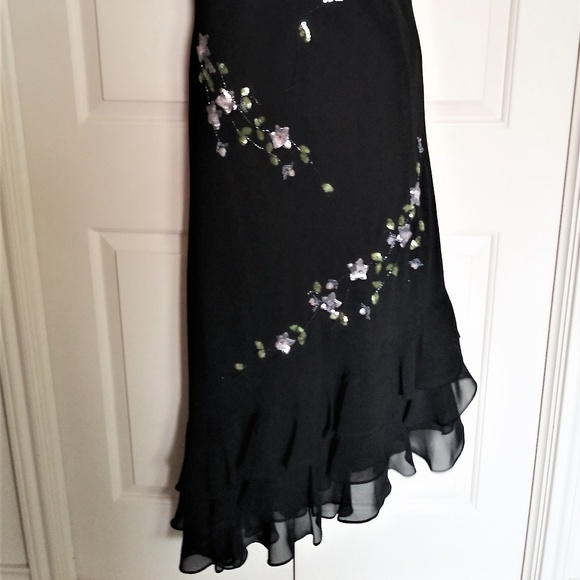 Sandra Darren Dresses & Skirts - Evening Dress Beads & Sequins Black size 12